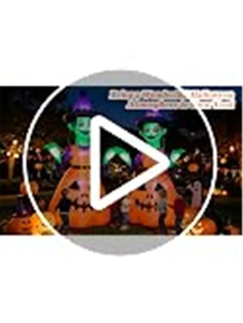 Giant 12ft Halloween Inflatable Yard Decor Witch Outdoor Decorations, with